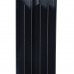 Радиатор биметаллический Global STYLE PLUS 500 8 секции боковое подключение (цвет cod.07 grigio scuro opaco mettalizzato 2748 (черный)) 155263 (155263)