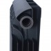 Радиатор биметаллический Global STYLE PLUS 500 12 секции боковое подключение (цвет cod.07 grigio scuro opaco mettalizzato 2748 (черный)) 155266 (155266)