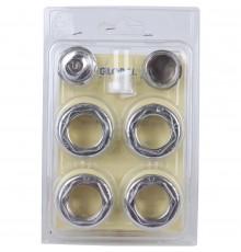 Присоединительный набор для радиатора Global 011048 CHROME Global KIT 3/4 (цвет хром.)) A048KIT3/499 (A048KIT3/499)
