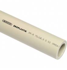 Труба Ekoplastik ППР PN16 125x17,1 (4,0м) (STR125P16X)
