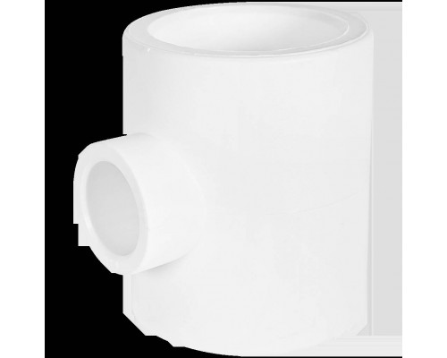 Тройник переходной Белый Pro Aqua d= 50-25-50 PP-R (PA14550P)