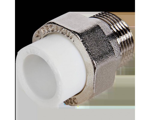 Муфта комбинированная Pro Aqua d=20-1 PP-R разъемная (американка) НР Белая (PA21011) Муфта комбинированная Pro Aqua d=20-1 PP-R разъемная (американка) НР Белая (PA21011)