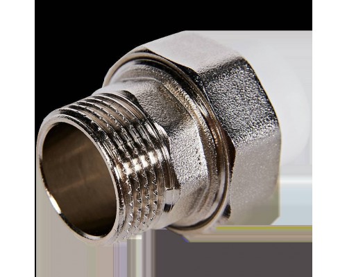 Муфта комбинированная Pro Aqua d=20-1 PP-R разъемная (американка) НР Белая (PA21011) Муфта комбинированная Pro Aqua d=20-1 PP-R разъемная (американка) НР Белая (PA21011)