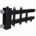 ROMMER RDG-0060-024024 ROMMER Коллектор (дублер компакт) с гидроразделителем на 2+1+1 контура до 60 кВт (RDG-0060-024024)
