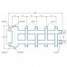 ROMMER RDG-0060-024025 ROMMER Коллектор (дублер компакт) с гидроразделителем на 2+2+1 контура до 60 кВт (RDG-0060-024025)