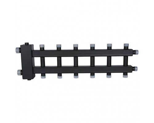 ROMMER RDG-0060-024037 ROMMER Коллектор (дублер компакт) с гидроразделителем на 3+3+1 контура  до 60 кВт (RDG-0060-024037)