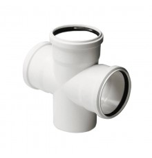 Pro Aqua ST801187W Pro Aqua Stilte D 110x110x110/87,5 Крестовина одноплоскостная Белая (ST801187W)