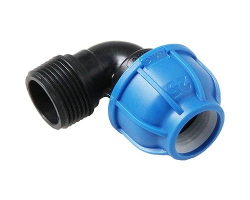 82110000000M300 Pro Aqua ПНД UNIO D 110x3 Отвод с наружной резьбой (82110000000M300)