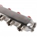 Коллектор из нержавеющей стали без расходомеров ROMMER 11 выходов (RMS-3200-000011)