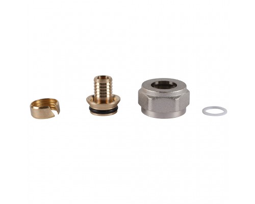 Фитинг компрессионный ROMMER евроконус для труб PEX 16х2,0х3/4 (RFC-1020-001620)