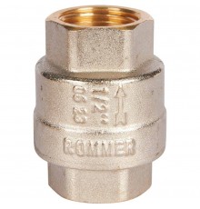 Клапан обратный пружинный муфтовый с металлическим седлом ROMMER RVC-0001-000015 1/2 (RVC-0001-000015)