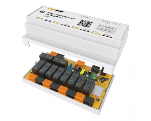 Блок управления на 10 реле проводной RS485 (Modbus) Ectocontrol ec01025 (ec01025) Блок управления на 10 реле проводной RS485 (Modbus) Ectocontrol ec01025 (ec01025)