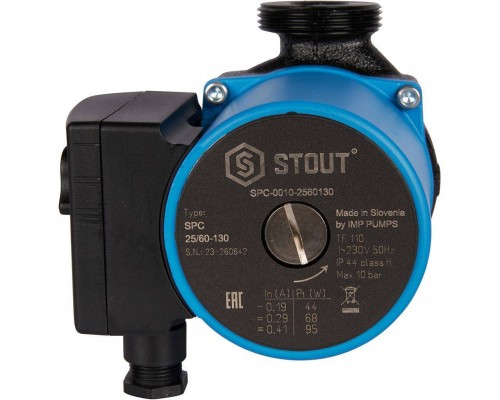 Насос циркуляционный STOUT 25/60-130 SPC-0010-2560130 (SPC-0010-2560130) Насос циркуляционный STOUT 25/60-130 SPC-0010-2560130 (SPC-0010-2560130)