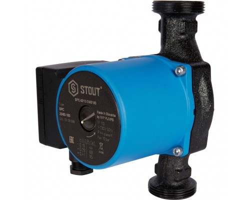 Насос циркуляционный STOUT 25/60-180 SPC-0010-2560180 (SPC-0010-2560180) Насос циркуляционный STOUT 25/60-180 SPC-0010-2560180 (SPC-0010-2560180)