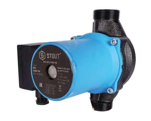 Насос циркуляционный STOUT 25/80-180 SPC-0010-2580180 (SPC-0010-2580180) Насос циркуляционный STOUT 25/80-180 SPC-0010-2580180 (SPC-0010-2580180)