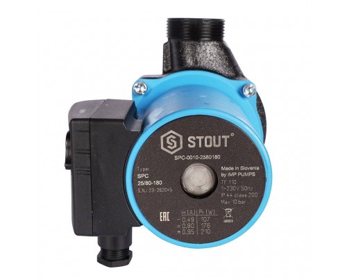 Насос циркуляционный STOUT 25/80-180 SPC-0010-2580180 (SPC-0010-2580180) Насос циркуляционный STOUT 25/80-180 SPC-0010-2580180 (SPC-0010-2580180)