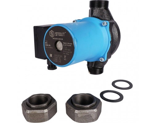 Насос циркуляционный STOUT 25/80-180 SPC-0010-2580180 (SPC-0010-2580180) Насос циркуляционный STOUT 25/80-180 SPC-0010-2580180 (SPC-0010-2580180)