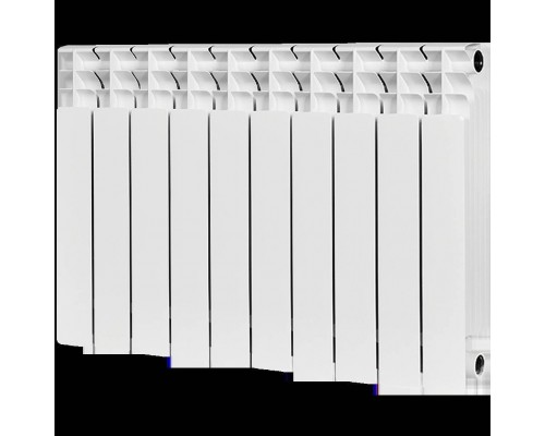 Радиатор биметаллический STOUT TITAN 500 10 секций боковое подключение (белый RAL 9016) SRB-3310-050010 (SRB-3310-050010)