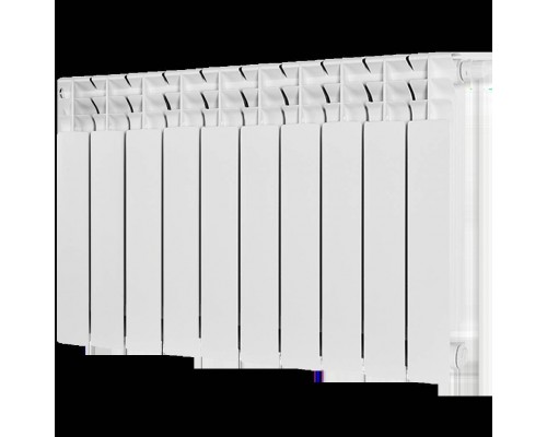 Радиатор биметаллический STOUT TITAN VENTIL 500 10 секций нижнее правое подключение SRB-3320-050010 (SRB-3320-050010)