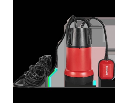 Насос дренажный ROMMER OPTIMA, кабель 10м, 900 Вт, универсальный RDP-0001-000900 (RDP-0001-000900)