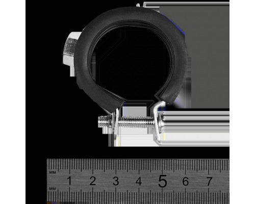 Хомут для труб одновинтовой STOUT с гайкой М8, 1 (32-35мм) (SAC-0020-300001)