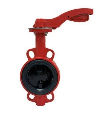 Затвор дисковый поворотный РАШВОРК 200-040-16, DN040 PN16, GG25 / GGG40 / EPDM, М/Ф с рукояткой (200-040-16)