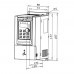 Преобразователь частоты Vandjord CUE10-4T1R5B-E-NP 1100490729000010 52111005 (52111005)