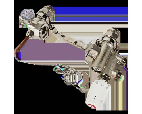 Насосно-смесительный узел ROMMER RDG-0120-009000 с термостатической головкой с выносным датчиком , без насоса (RDG-0120-009000) Насосно-смесительный узел ROMMER RDG-0120-009000 с термостатической головкой с выносным датчиком , без насоса (RDG-0120-009000)