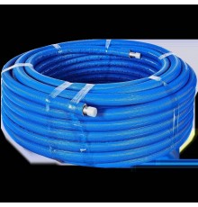 Труба STOUT SPI-0004-002535 25х3,5 (бухта 50 метров) PEX-a из сшитого полиэтилена с кислородным слоем, серая в теплоизоляции (синяя) (SPI-0004-002535)