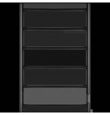 Полотенцесушитель STOUT электрический JAZZ quadro 80*50 Черный матовый (SHQ-J2QQ-008050)