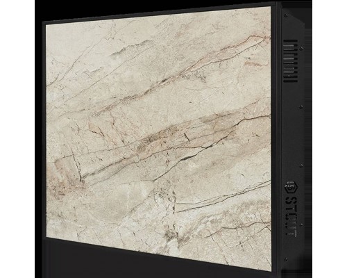 Отопительная панель STOUT GREY STONE SCT 60*60 серый гранит / черный корпус SCT-00GB-006060 (SCT-00GB-006060)