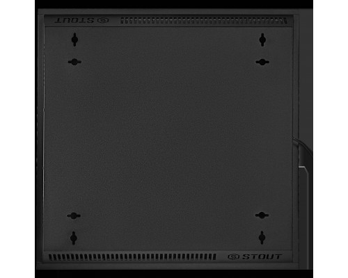 Отопительная панель STOUT GREY STONE SCT 60*60 серый гранит / черный корпус SCT-00GB-006060 (SCT-00GB-006060)