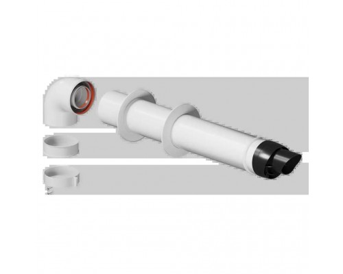 Комплект дымохода традиционный ROMMER 80/125 - 800 мм (RCA-8125-250800)