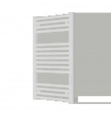 Полотенцесушитель бытовой электрический мощность RIFAR D-LINE 160 Вт, цвет белый (DL-080-50-W)