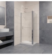 Душевой уголок RGW Passage PA-03+70 см (77-78,5)x70x185 профиль хром, стекло прозрачное