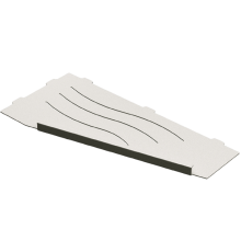 Полка RGW MT-11W R белая