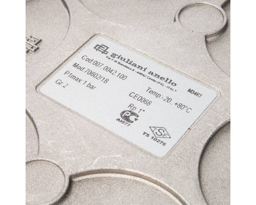 Фильтр газовый Watts 1'' FG 25 ( до 1 бара) (10020991)