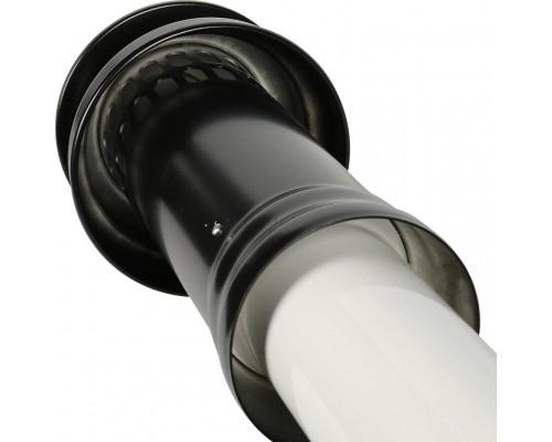 Вертикальный наконечник Baxi для коаксиальной трубы (60/100, L 1150 мм, антиоблед.) KUG71413571- (KUG71413571-)