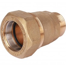 Муфта TIEMME 1 НP для стальных труб, латунь (1500056)