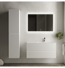 Мебель для ванной комнаты Sancos Snob R 100 см, R, bianco