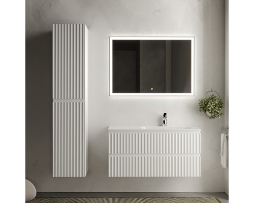 Мебель для ванной комнаты Sancos Snob R 100 см, R, bianco