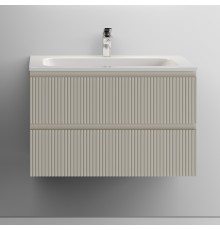 Тумба с раковиной Sancos Snob T 80 см, beige soft
