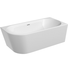 Акриловая ванна Sancos Veneto FB12 R 170x80 см, угловая, с каркасом, со сливом-переливом, асимметричная