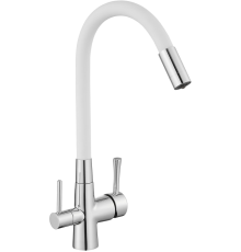 Смеситель для кухни Savol S-L1806-02 с гибким изливом