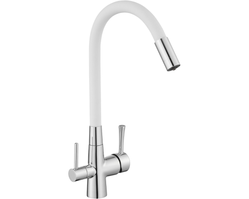 Смеситель для кухни Savol S-L1806-02 с гибким изливом