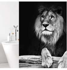 Штора для ванной Bacchetta Lion 180x200