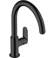 Смеситель для кухни Hansgrohe Vernis Blend M35 71870670 черный