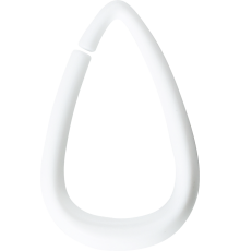 Крючки для шторы Spirella Drop 1014716 белые