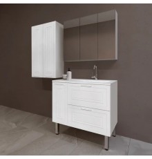 Мебель для ванной комнаты Style Line Альба 90 Люкс R, с бельевой корзиной