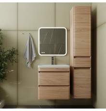 Мебель для ванной комнаты Style Line Атлантика 60 Люкс Plus, подвесная, ясень перламутр